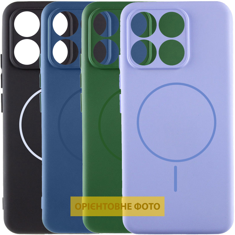 Чехол Silicone Cover Lakshmi Full Camera (AA) with Magnetic Fit для Motorola Moto G86 5G, Силикон, купить оптом с доставкой