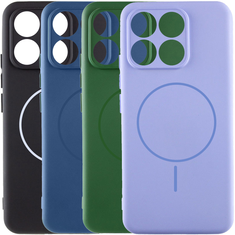 Чехол Silicone Cover Lakshmi Full Camera (AA) with Magnetic Fit для Motorola Edge 70, Силикон, купить оптом с доставкой