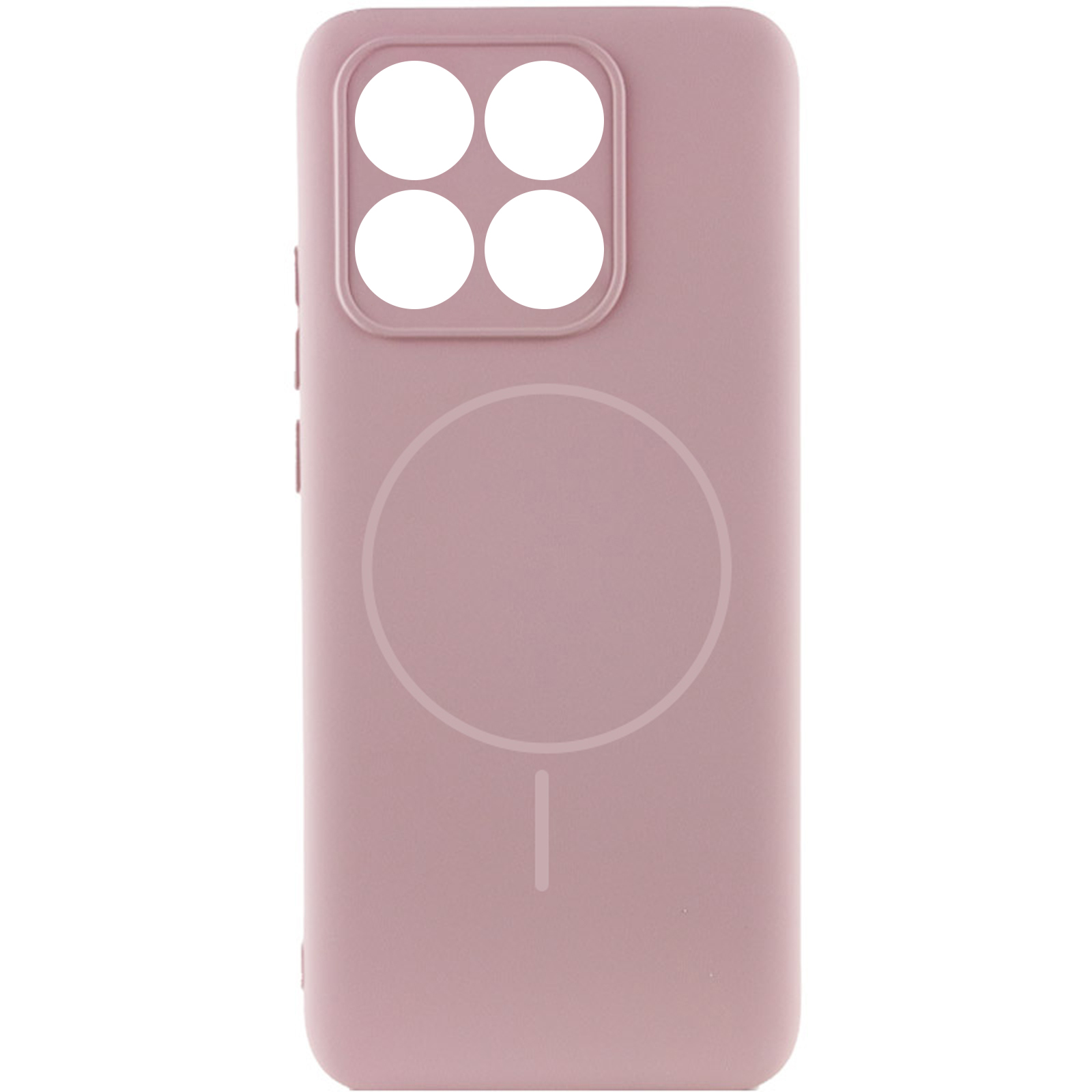 Чехол Silicone Cover Lakshmi Full Camera (AA) with Magnetic Fit для Motorola Edge 70, Розовый / Pink Sand, Силикон, купить оптом с доставкой