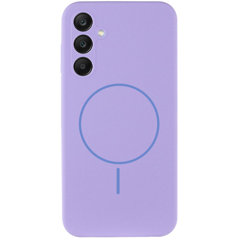 Чехол Silicone Cover Lakshmi Full Camera (AA) with Magnetic Fit для Samsung Galaxy S26 FE, Сиреневый / Dasheen, Силикон, купить оптом с доставкой
