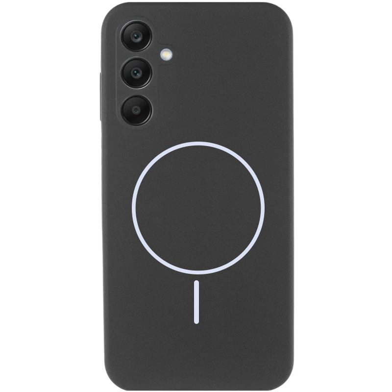 Чехол Silicone Cover Lakshmi Full Camera (AA) with Magnetic Fit для Samsung Galaxy S26 FE, Черный / Black, Силикон, купить оптом с доставкой