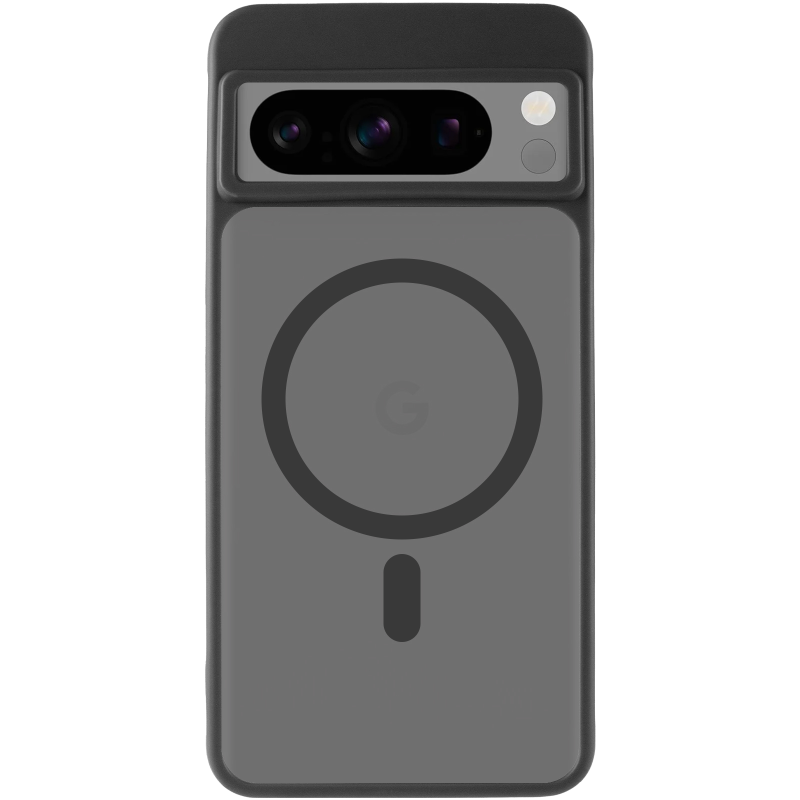 Чохол TPU Bloom with Magnetic Fit для Google Pixel 8 Pro, Black 1, TPU, купити оптом з доставкою