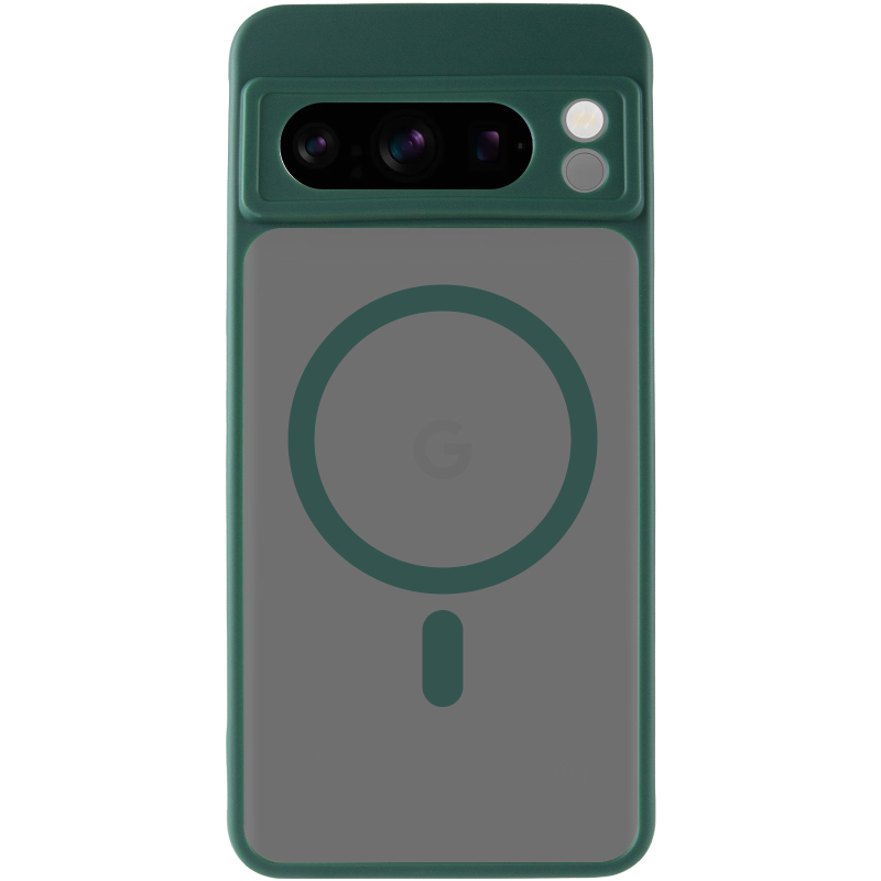 Чохол TPU Bloom with Magnetic Fit для Google Pixel 8 Pro, Green 1, TPU, купити оптом з доставкою
