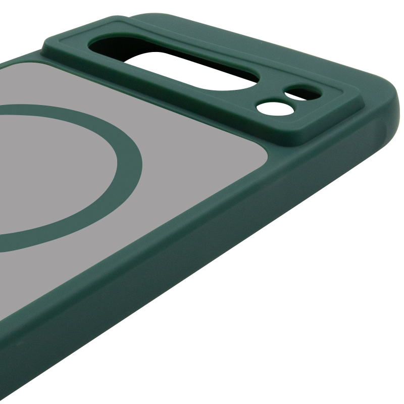 Чохол TPU Bloom with Magnetic Fit для Google Pixel 8 Pro, Green 3, TPU, купити оптом з доставкою