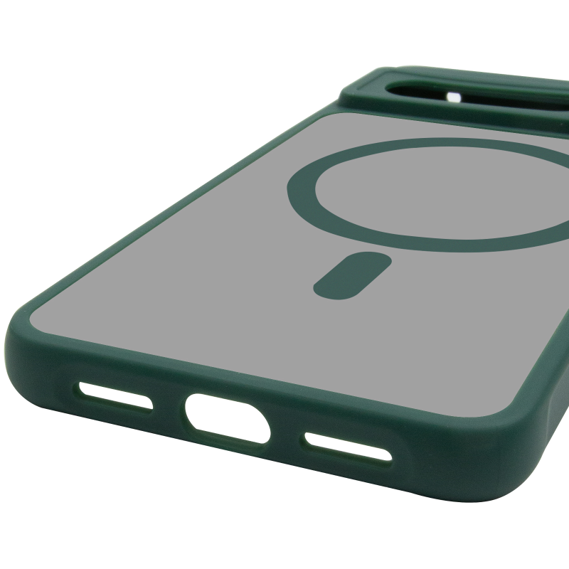 Чохол TPU Bloom with Magnetic Fit для Google Pixel 8 Pro, Green 4, TPU, купити оптом з доставкою