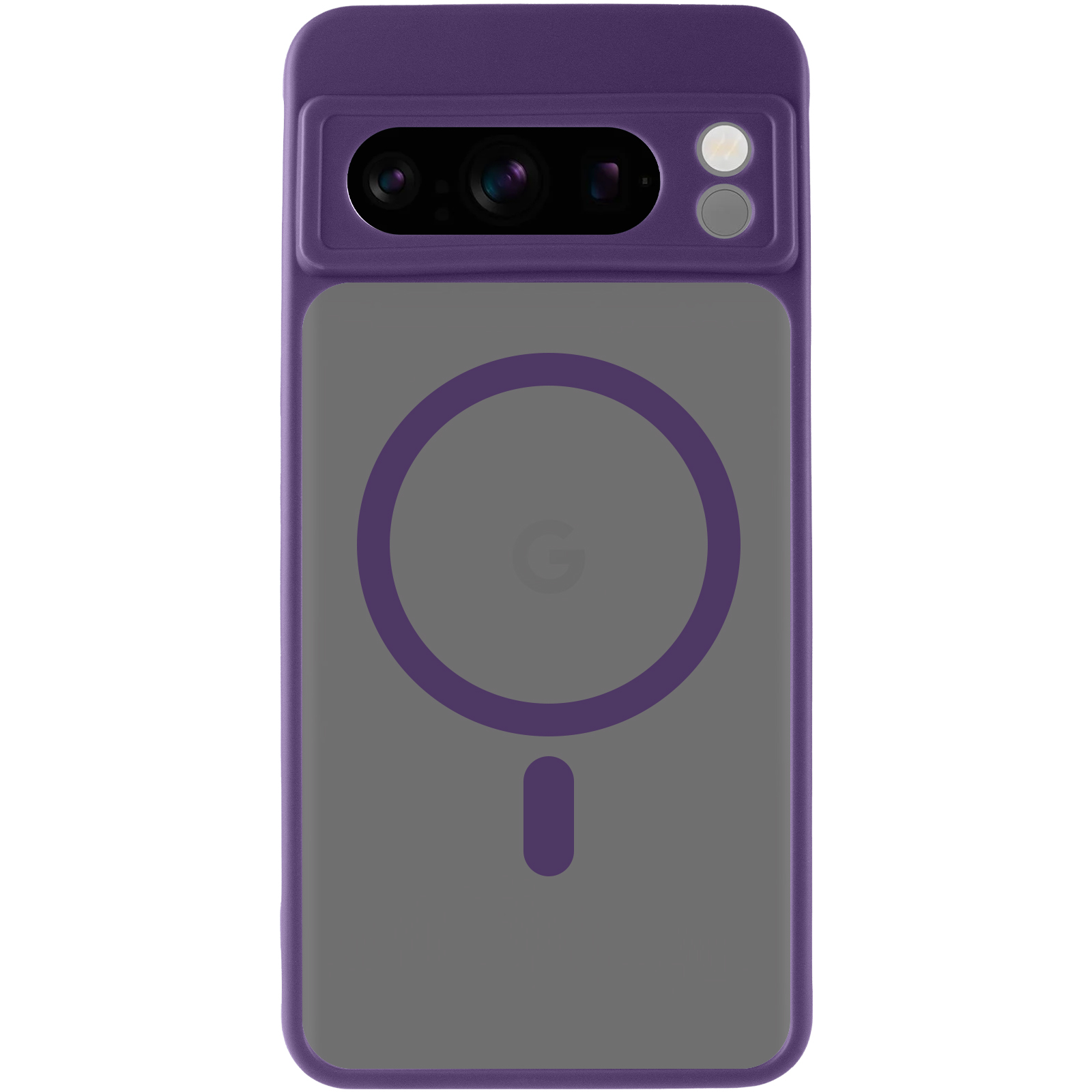 Чохол TPU Bloom with Magnetic Fit для Google Pixel 8 Pro, Purple 1, TPU, купити оптом з доставкою