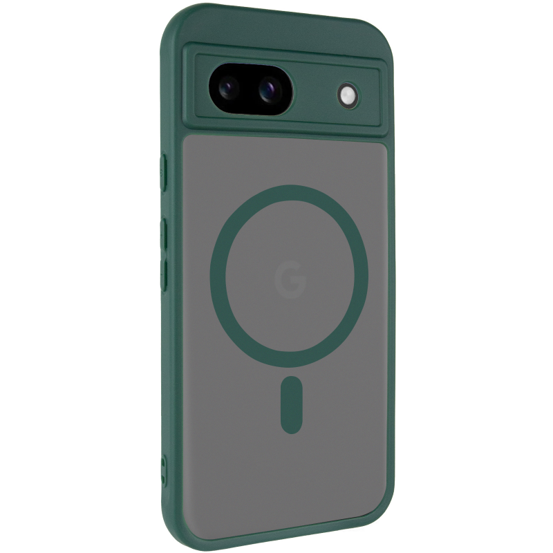 Чохол TPU Bloom with Magnetic Fit для Google Pixel 8a, Green, TPU, купити оптом з доставкою
