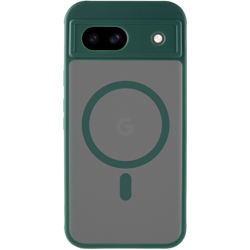 Чохол TPU Bloom with Magnetic Fit для Google Pixel 8a, Green 1, TPU, купити оптом з доставкою
