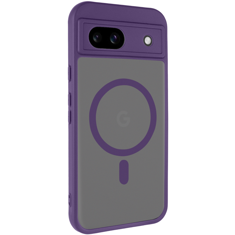 Чохол TPU Bloom with Magnetic Fit для Google Pixel 8a, Purple, TPU, купити оптом з доставкою
