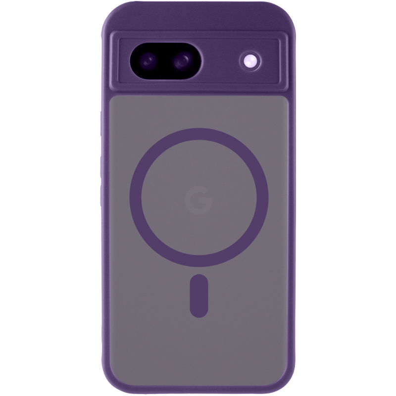 Чохол TPU Bloom with Magnetic Fit для Google Pixel 8a, Purple 1, TPU, купити оптом з доставкою