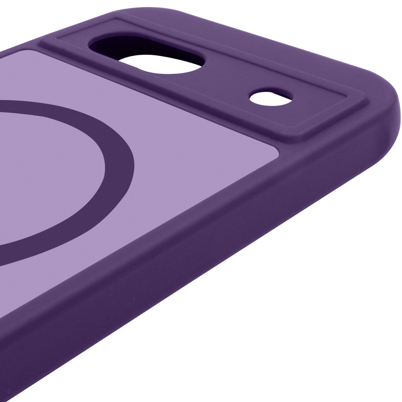 Чохол TPU Bloom with Magnetic Fit для Google Pixel 8a, Purple 3, TPU, купити оптом з доставкою