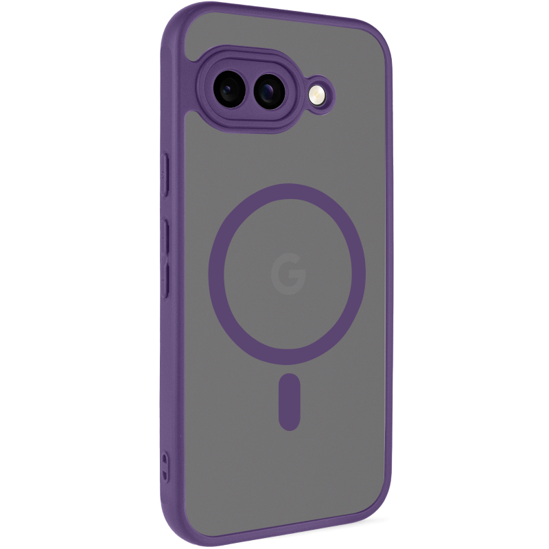 Чохол TPU Bloom with Magnetic Fit для Google Pixel 9a, Purple, TPU, купити оптом з доставкою