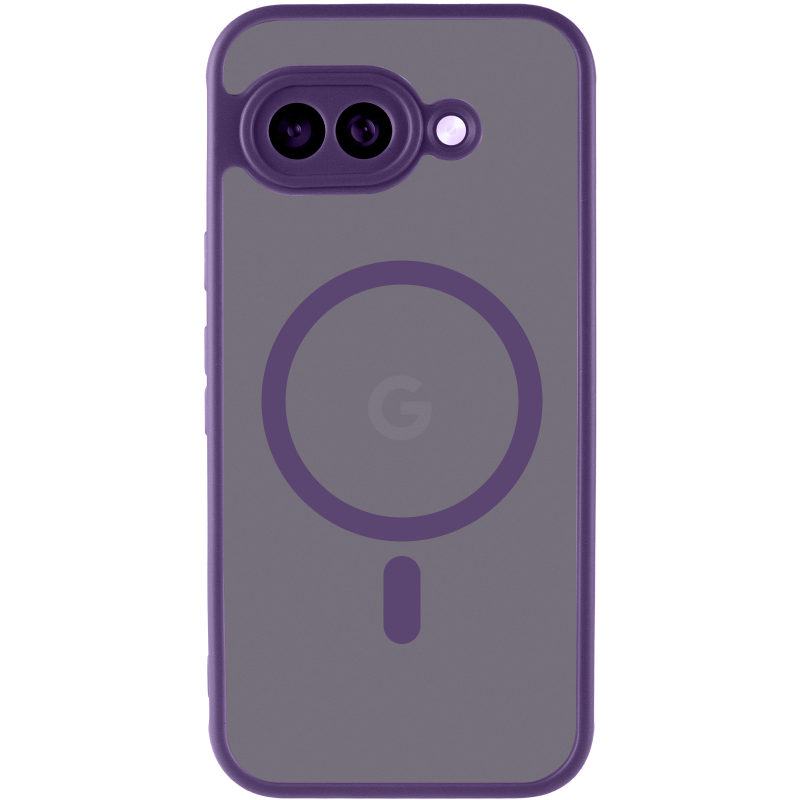 Чохол TPU Bloom with Magnetic Fit для Google Pixel 9a, Purple 1, TPU, купити оптом з доставкою