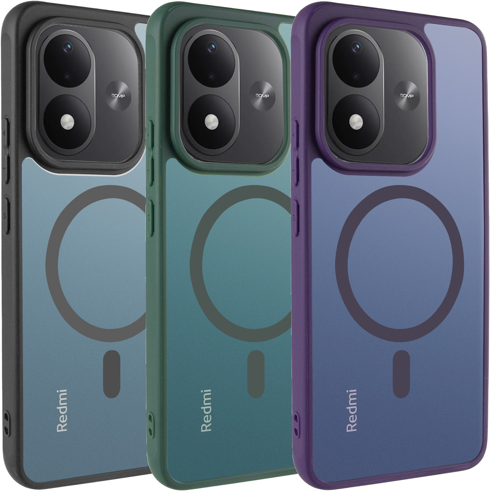 Чехол TPU Bloom with Magnetic Fit для Xiaomi Redmi Note 17 Pro, TPU, купить оптом с доставкой