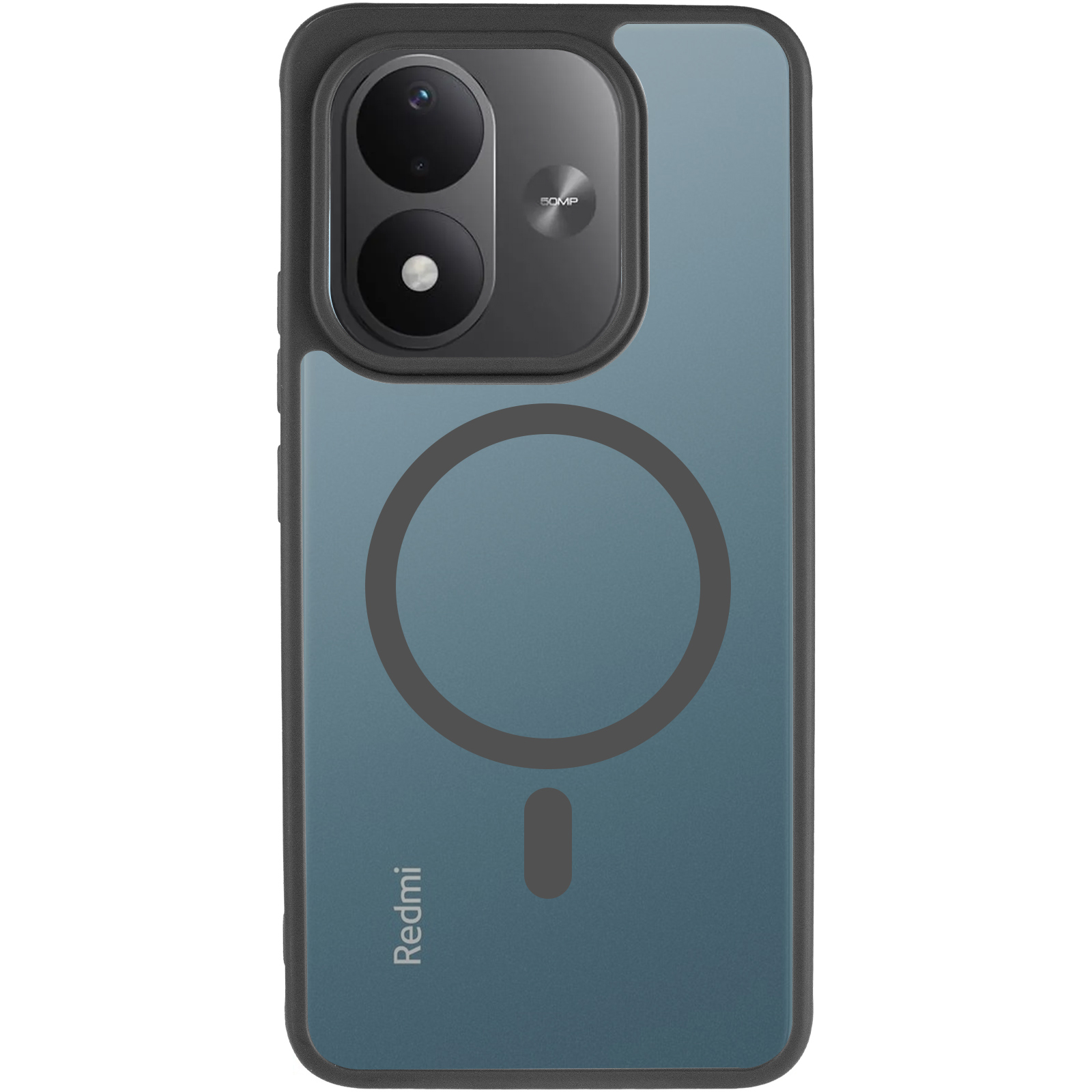 Чехол TPU Bloom with Magnetic Fit для Xiaomi Redmi Note 17 Pro, Black 1, TPU, купить оптом с доставкой