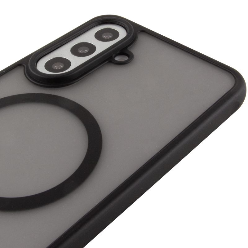 Чехол TPU Bloom with Magnetic Fit для Samsung Galaxy S26 FE, Black 3, TPU, купить оптом с доставкой