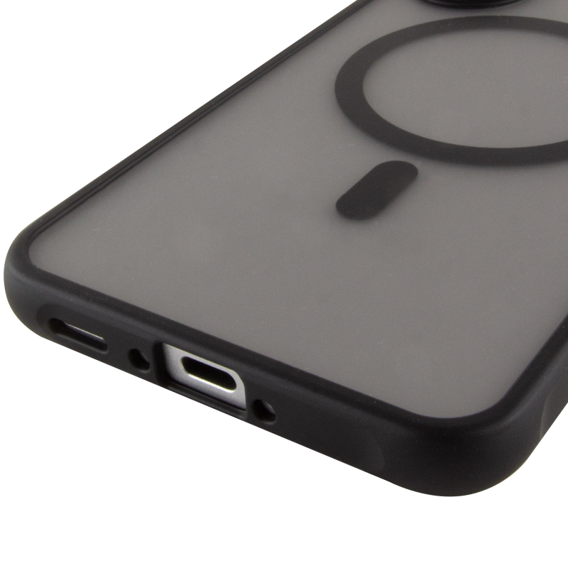 Чехол TPU Bloom with Magnetic Fit для Samsung Galaxy S26 FE, Black 4, TPU, купить оптом с доставкой