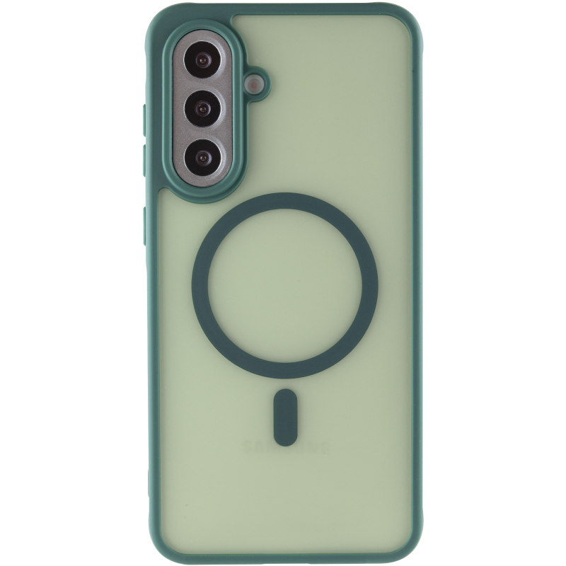 Чехол TPU Bloom with Magnetic Fit для Samsung Galaxy S26 FE, Green 1, TPU, купить оптом с доставкой