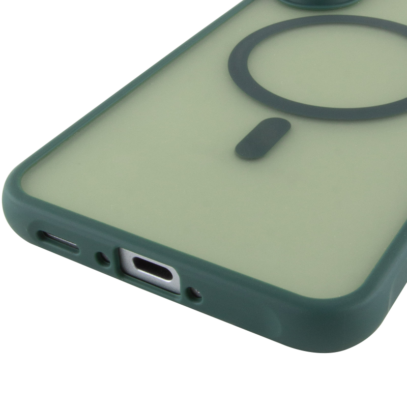 Чехол TPU Bloom with Magnetic Fit для Samsung Galaxy S26 FE, Green 4, TPU, купить оптом с доставкой