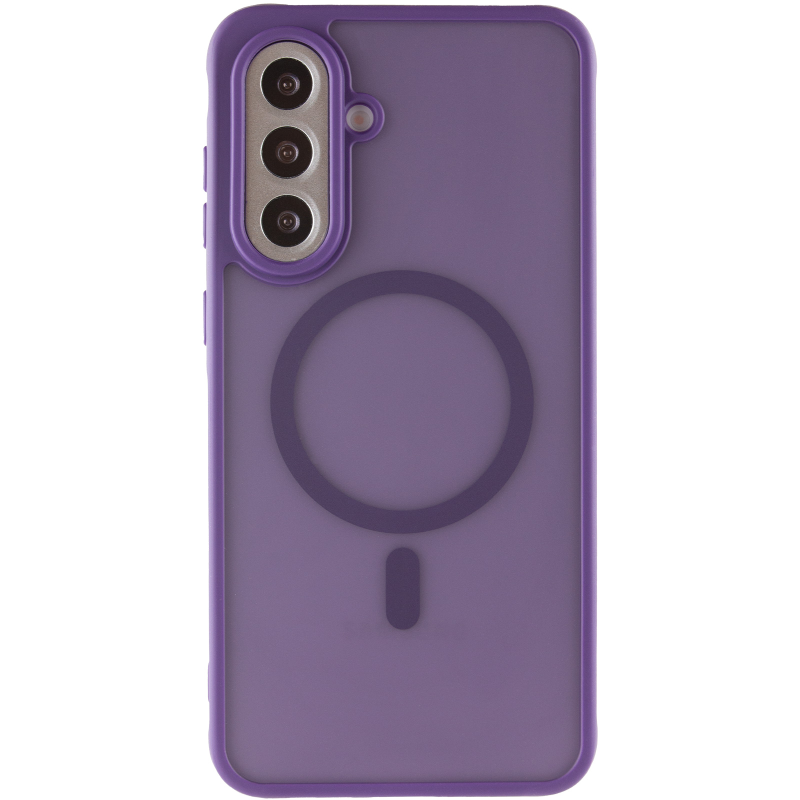 Чехол TPU Bloom with Magnetic Fit для Samsung Galaxy S26 FE, Purple 1, TPU, купить оптом с доставкой
