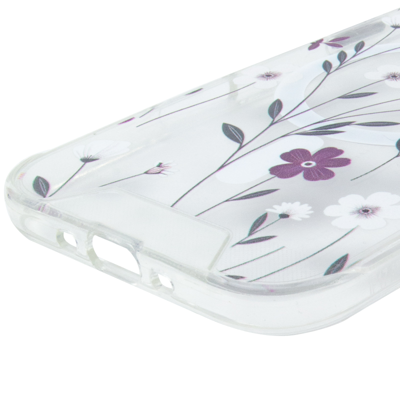 TPU+PC чохол Clear Garden with Magnetic Fit для Apple iPhone 17 Air (6.5"), Cherry Petal 4, TPU+PC, купити оптом з доставкою