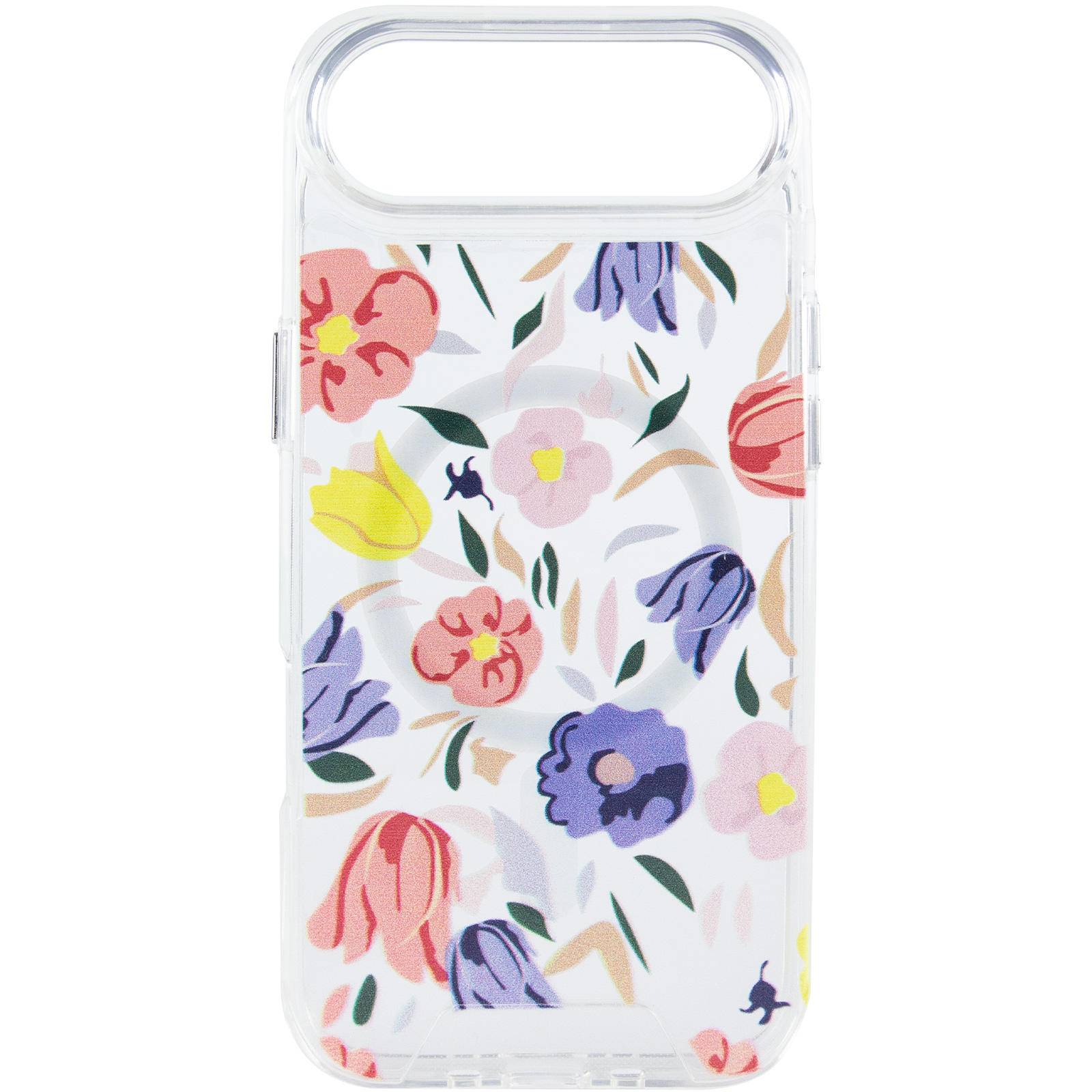TPU+PC чохол Clear Garden with Magnetic Fit для Apple iPhone 17 Air (6.5"), Tropical Art 1, TPU+PC, купити оптом з доставкою
