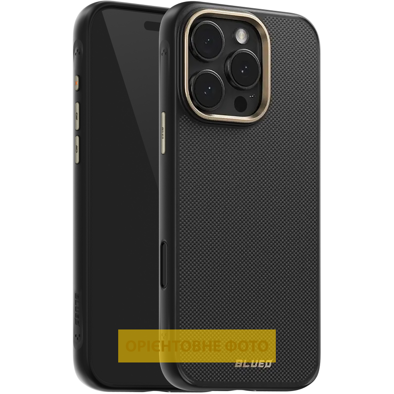 TPU+PC чохол Blueo Aramid Fiber with Magnetic Fit для Apple iPhone 16 Pro Max (6.9"), TPU+PC, купити оптом з доставкою
