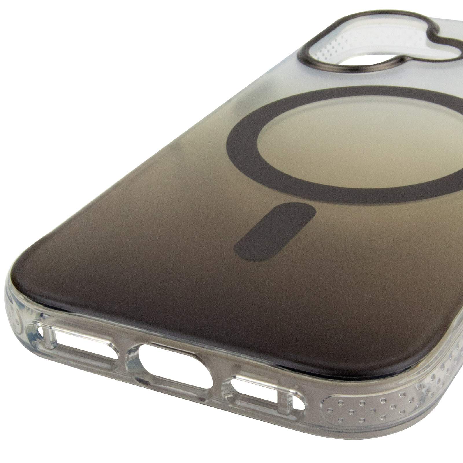 Чохол TPU+PC Phantom with Magnetic Fit для Apple iPhone 16 (6.1"), Grey 4, TPU+PC, купити оптом з доставкою