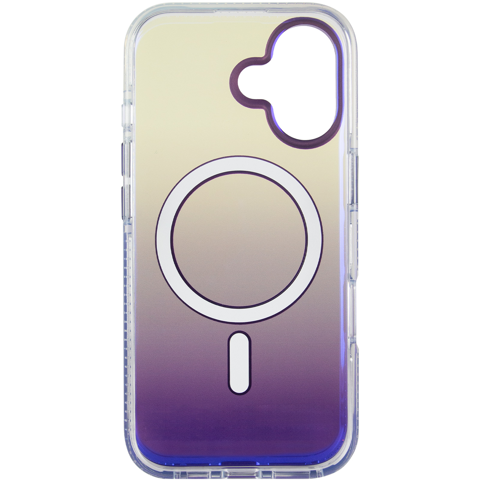 Чохол TPU+PC Phantom with Magnetic Fit для Apple iPhone 16 (6.1"), Purple 2, TPU+PC, купити оптом з доставкою