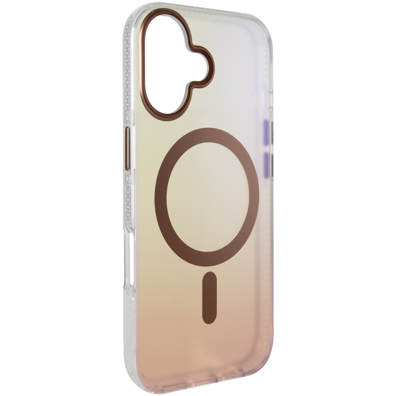 Чохол TPU+PC Phantom with Magnetic Fit для Apple iPhone 16 (6.1"), Rose Gold, TPU+PC, купити оптом з доставкою