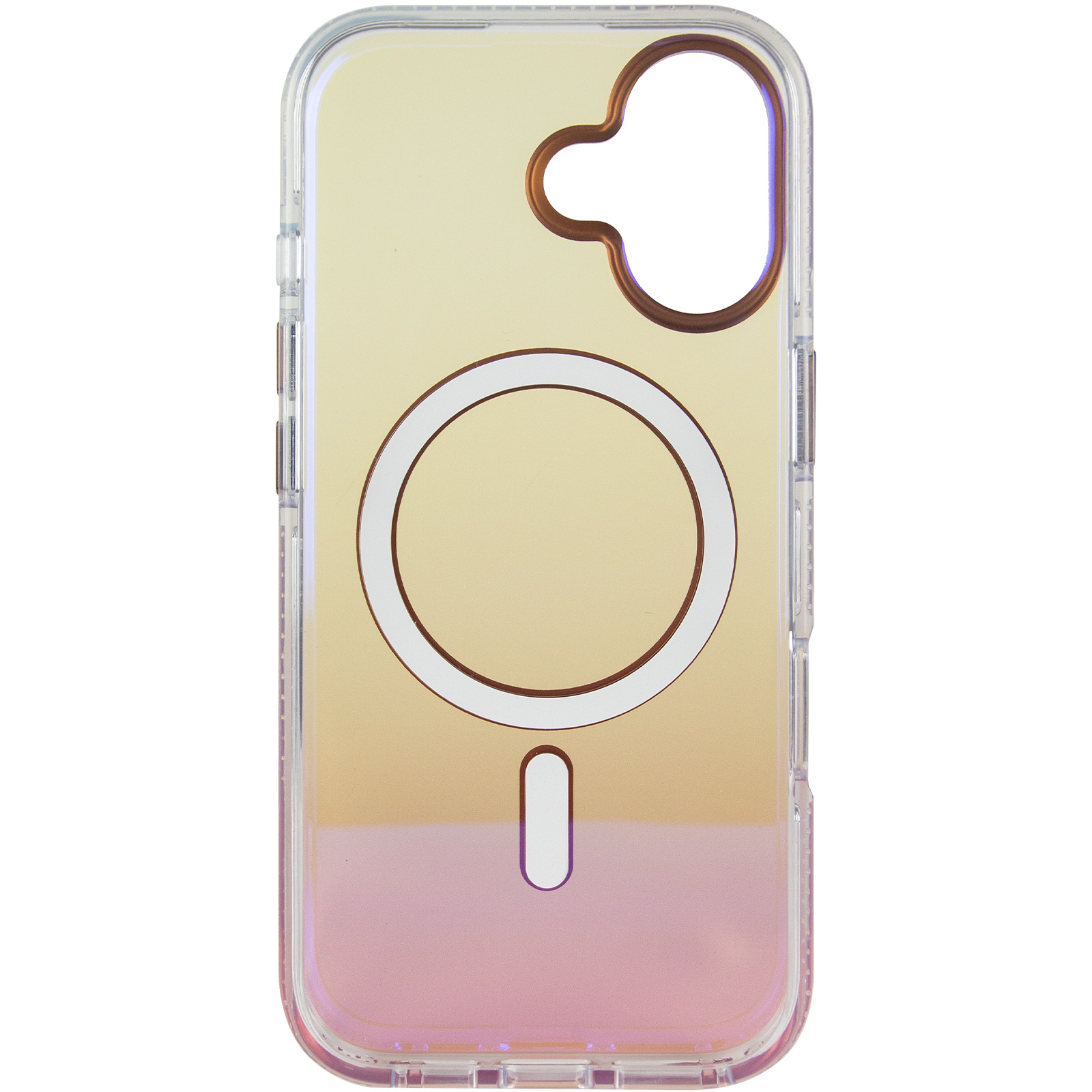 Чохол TPU+PC Phantom with Magnetic Fit для Apple iPhone 16 (6.1"), Rose Gold 2, TPU+PC, купити оптом з доставкою