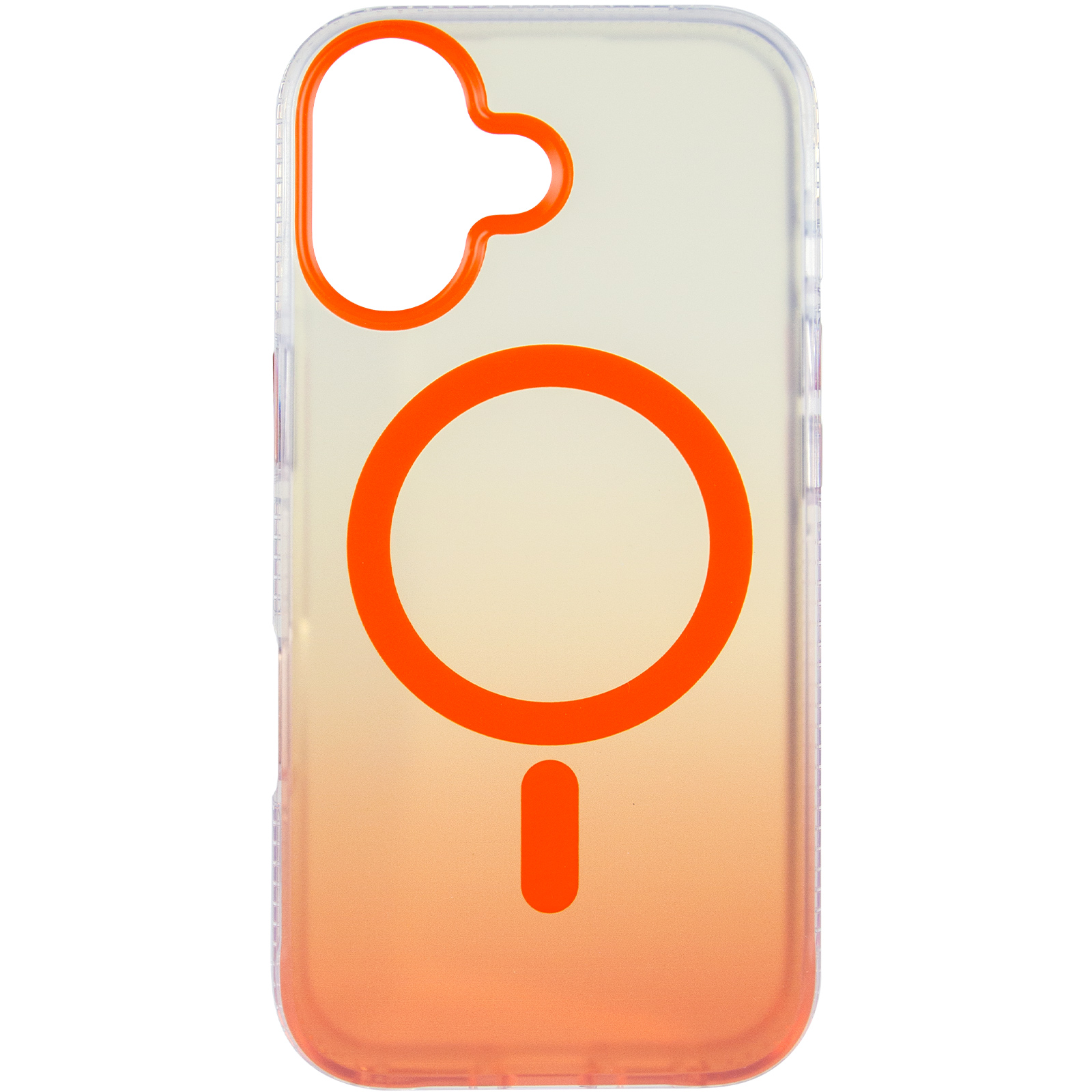 Чохол TPU+PC Phantom with Magnetic Fit для Apple iPhone 17 (6.3"), Orange 2, TPU+PC, купити оптом з доставкою