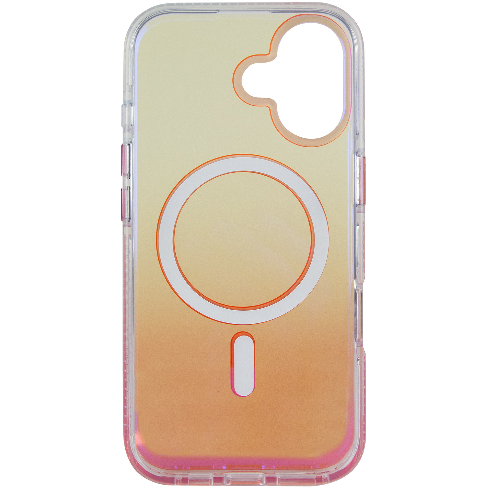 Чохол TPU+PC Phantom with Magnetic Fit для Apple iPhone 17 (6.3"), Orange 3, TPU+PC, купити оптом з доставкою