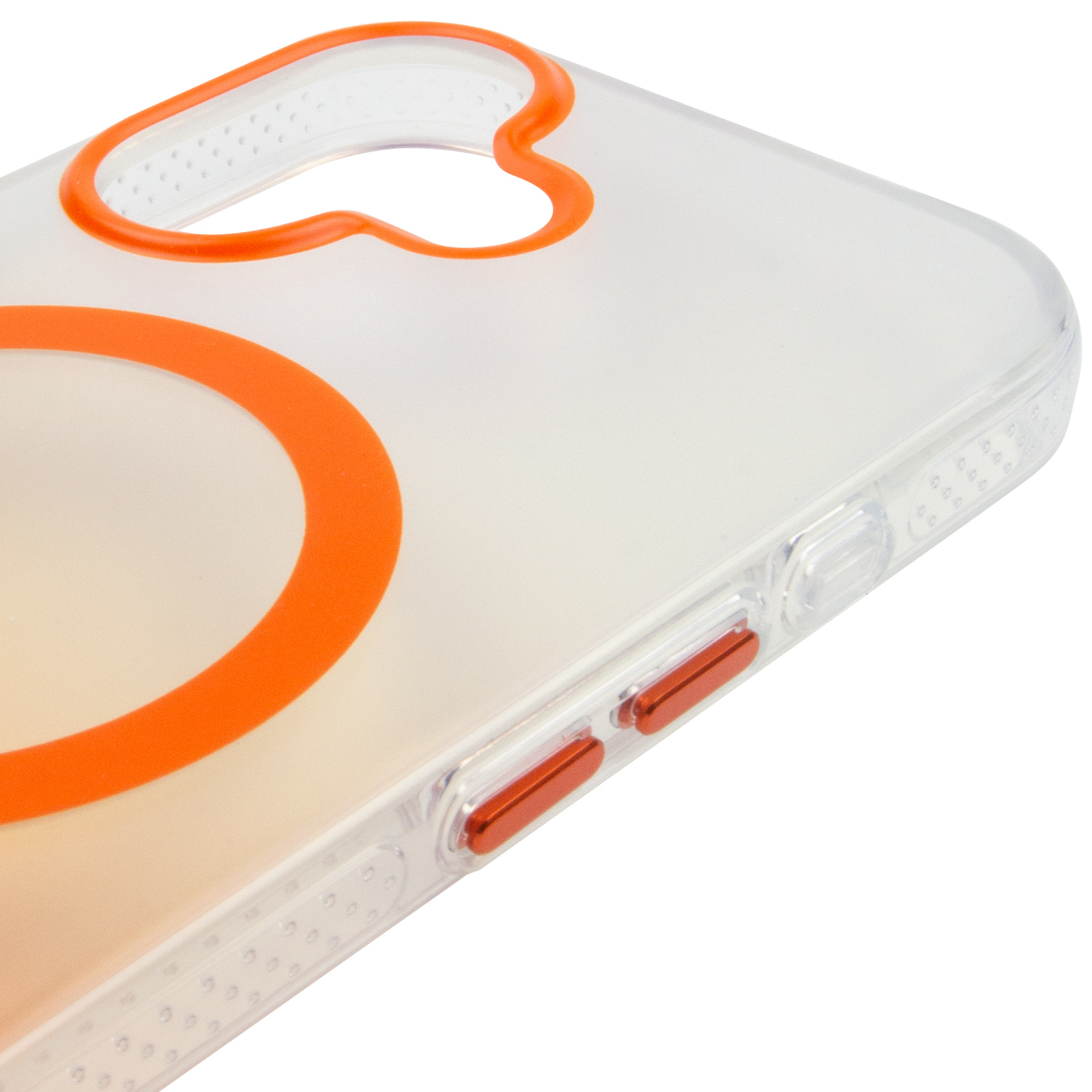 Чохол TPU+PC Phantom with Magnetic Fit для Apple iPhone 17 (6.3"), Orange 4, TPU+PC, купити оптом з доставкою
