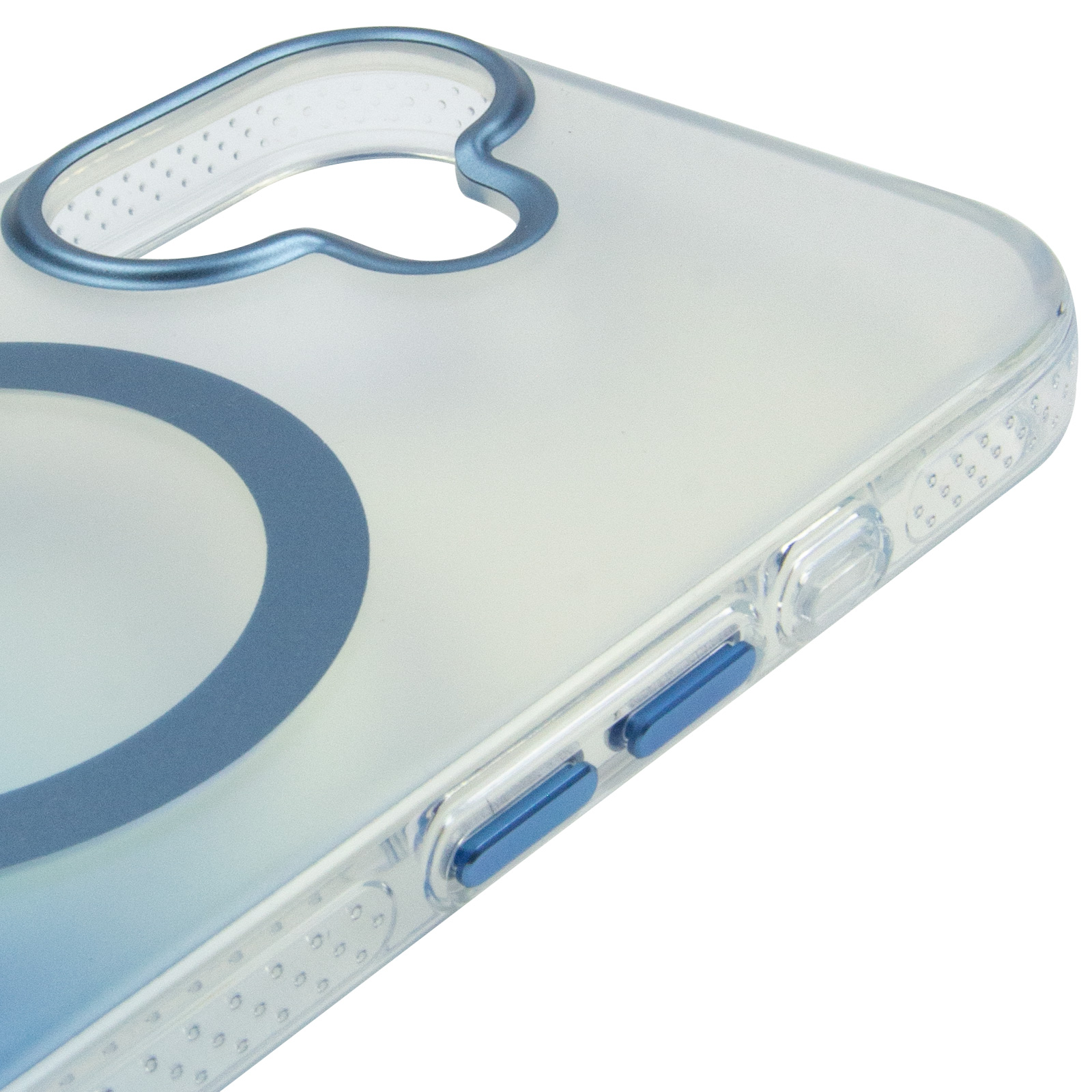 Чохол TPU+PC Phantom with Magnetic Fit для Apple iPhone 17 (6.3"), Blue 3, TPU+PC, купити оптом з доставкою