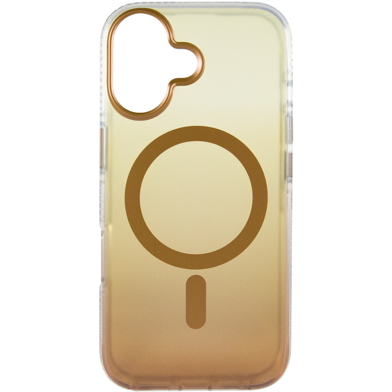 Чохол TPU+PC Phantom with Magnetic Fit для Apple iPhone 17 (6.3"), Golden 1, TPU+PC, купити оптом з доставкою