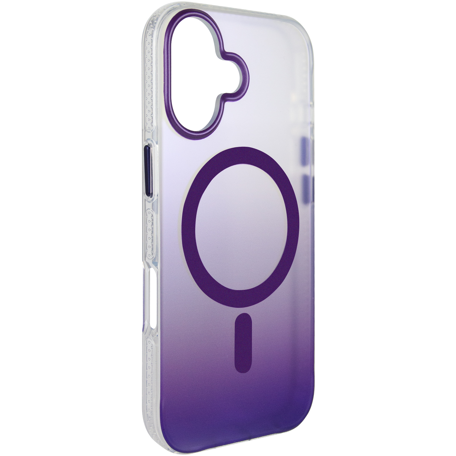 Чохол TPU+PC Phantom with Magnetic Fit для Apple iPhone 17 (6.3"), Purple, TPU+PC, купити оптом з доставкою