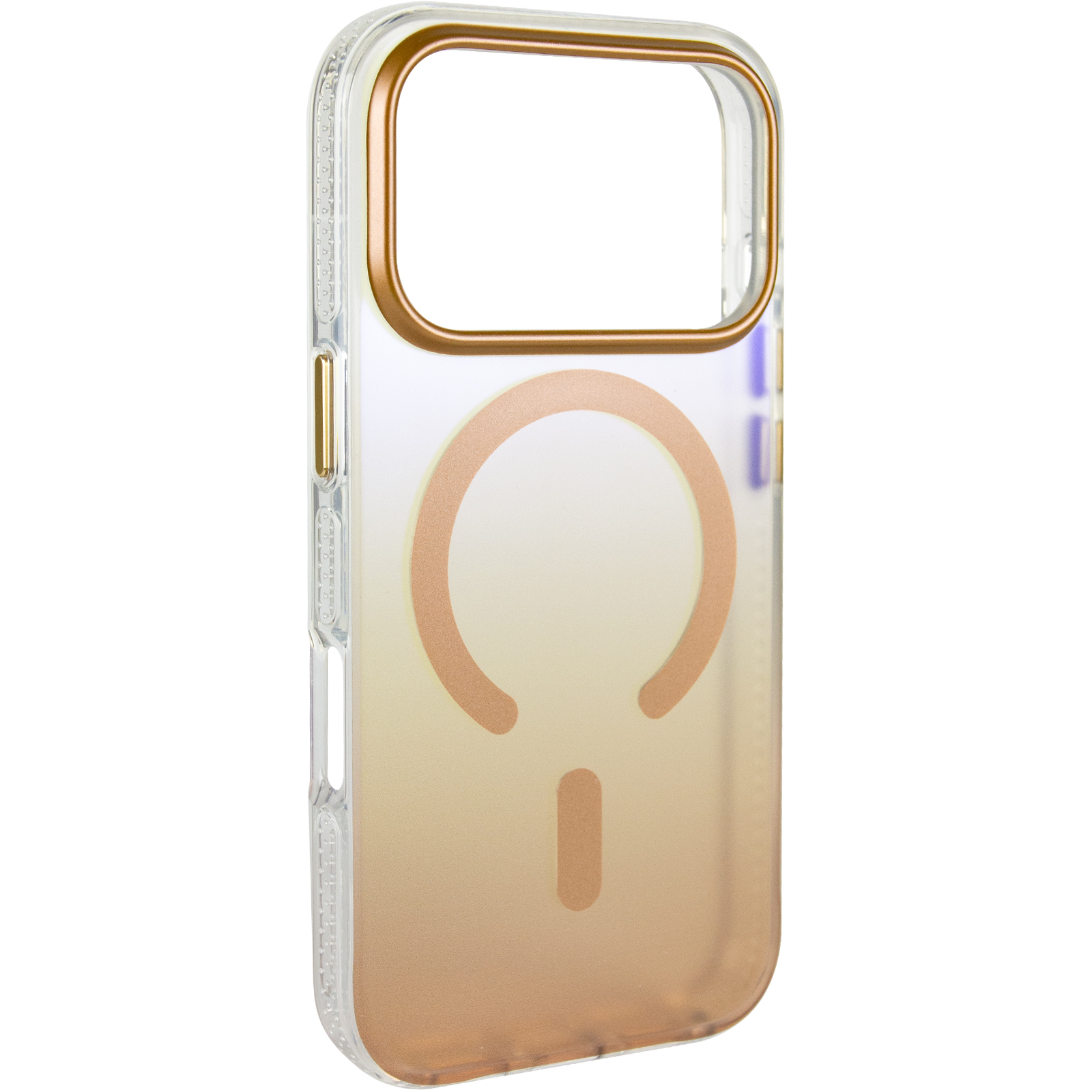 Чохол TPU+PC Phantom with Magnetic Fit для Apple iPhone 17 Pro (6.3"), Golden, TPU+PC, купити оптом з доставкою
