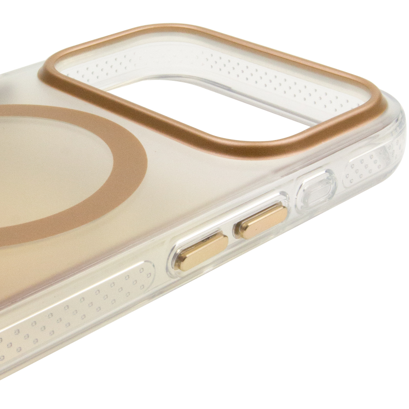 Чохол TPU+PC Phantom with Magnetic Fit для Apple iPhone 17 Pro (6.3"), Golden 3, TPU+PC, купити оптом з доставкою