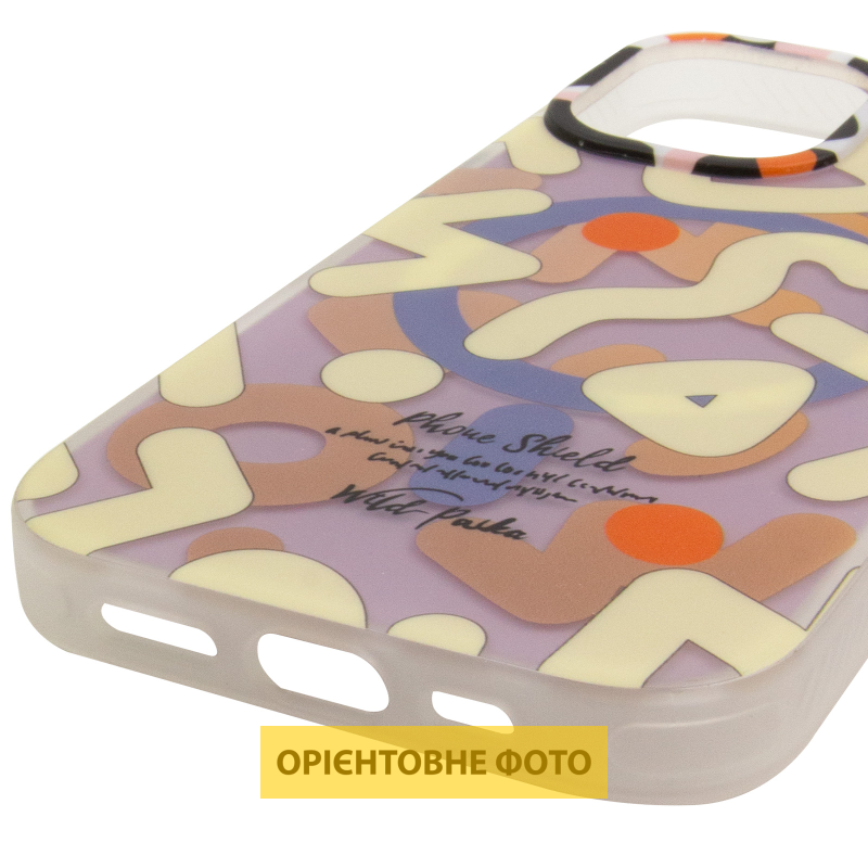 TPU чехол Pastel Chaos with Magnetic Fit для Apple iPhone 16 (6.1"), Biege 4, TPU, купить оптом с доставкой