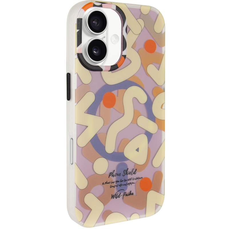 TPU чехол Pastel Chaos with Magnetic Fit для Apple iPhone 17 (6.3"), Biege, TPU, купить оптом с доставкой