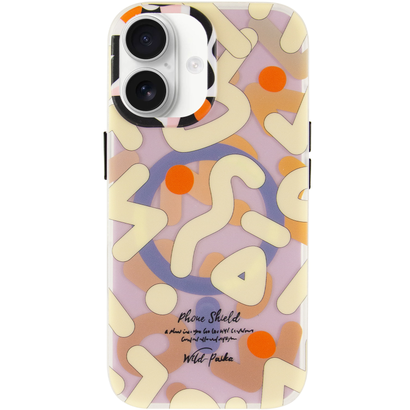 TPU чехол Pastel Chaos with Magnetic Fit для Apple iPhone 17 (6.3"), Biege 1, TPU, купить оптом с доставкой
