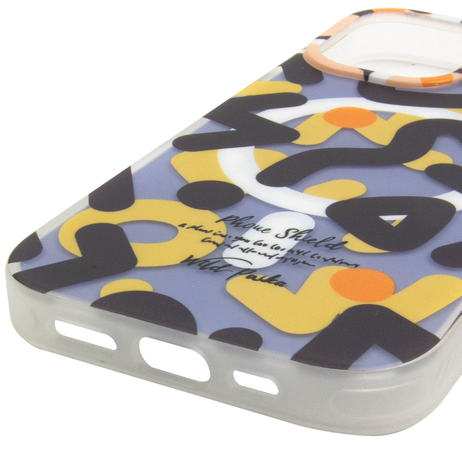 TPU чехол Pastel Chaos with Magnetic Fit для Apple iPhone 17 (6.3"), Black 5, TPU, купить оптом с доставкой