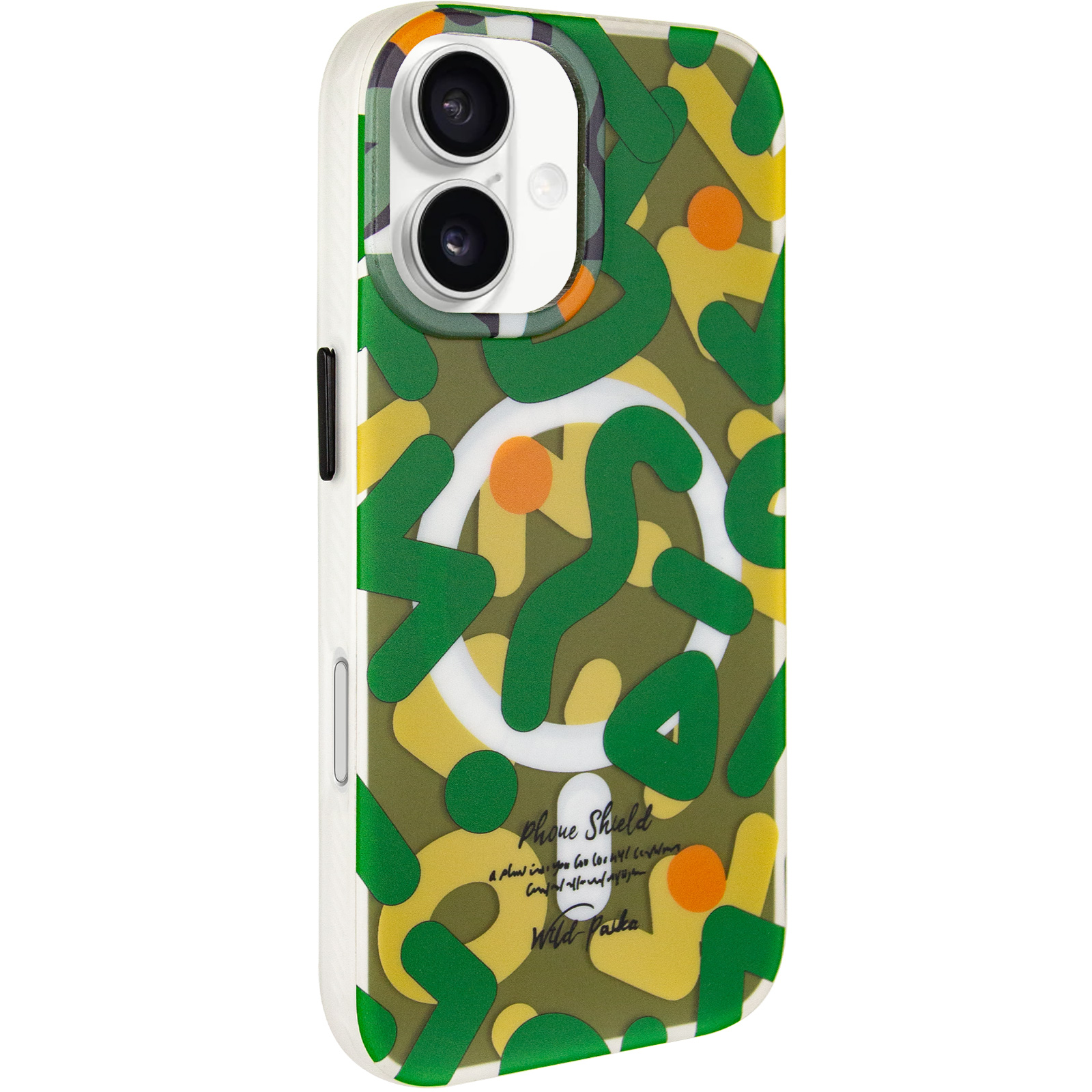 TPU чехол Pastel Chaos with Magnetic Fit для Apple iPhone 17 (6.3"), Green, TPU, купить оптом с доставкой