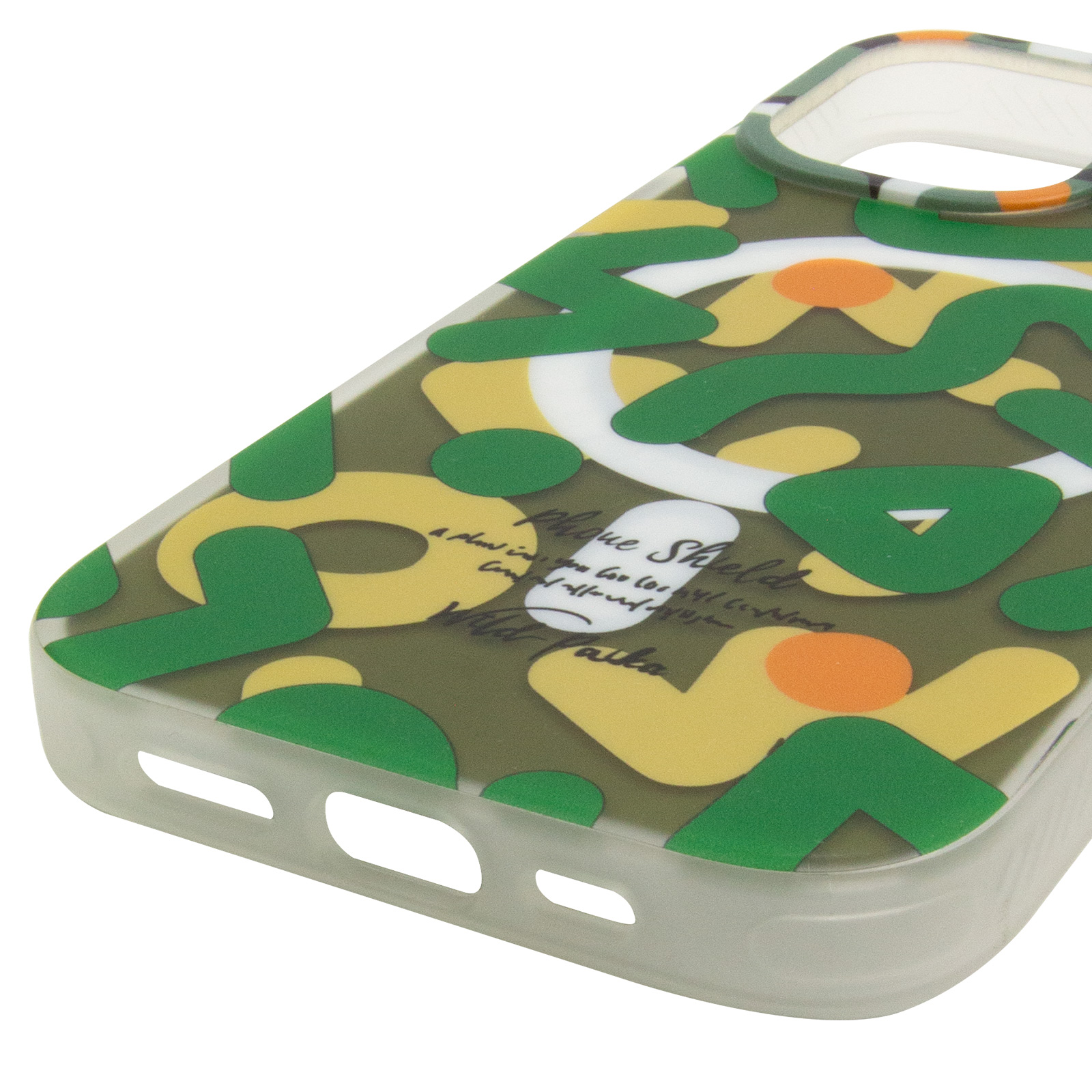 TPU чехол Pastel Chaos with Magnetic Fit для Apple iPhone 17 (6.3"), Green 4, TPU, купить оптом с доставкой