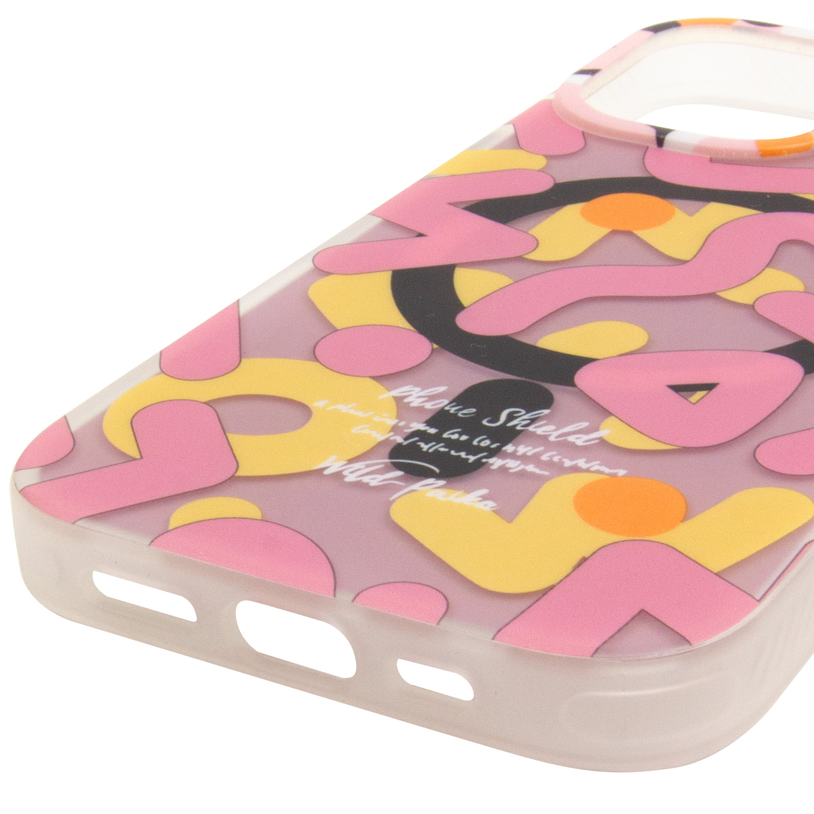 TPU чехол Pastel Chaos with Magnetic Fit для Apple iPhone 17 (6.3"), Pink 4, TPU, купить оптом с доставкой