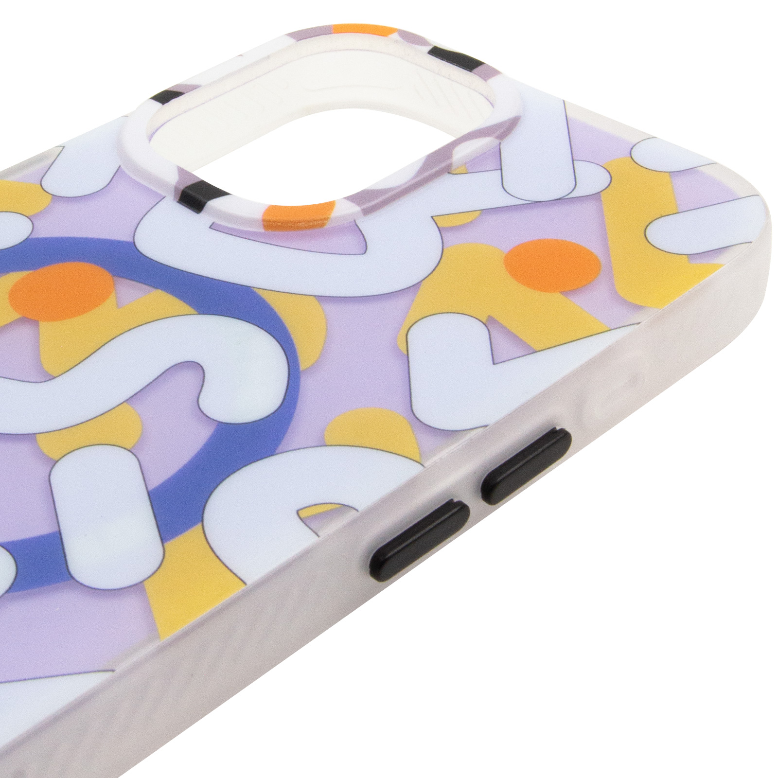 TPU чехол Pastel Chaos with Magnetic Fit для Apple iPhone 17 (6.3"), White 3, TPU, купить оптом с доставкой