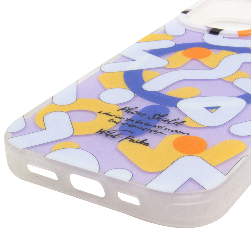 TPU чехол Pastel Chaos with Magnetic Fit для Apple iPhone 17 (6.3"), White 4, TPU, купить оптом с доставкой