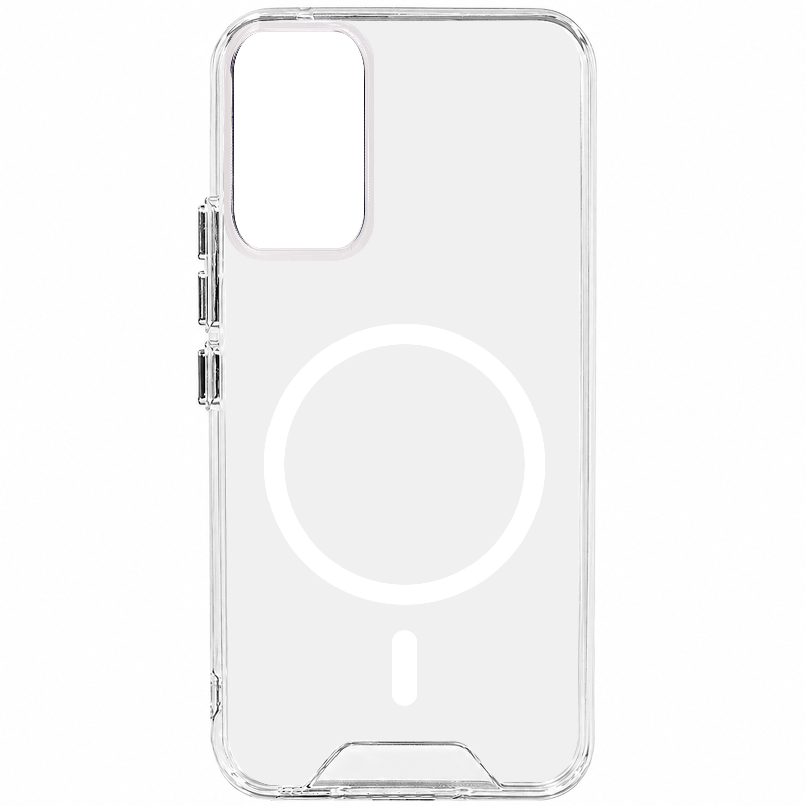 Чехол TPU Space Case with Magnetic Fit для Motorola Edge 50 Fusion, Прозрачный, TPU, купить оптом с доставкой