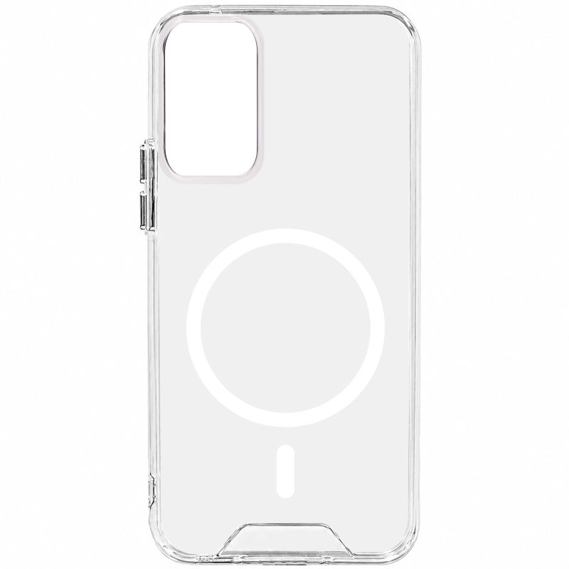 Чехол TPU Space Case with Magnetic Fit для Motorola Moto G06, Прозрачный, TPU, купить оптом с доставкой